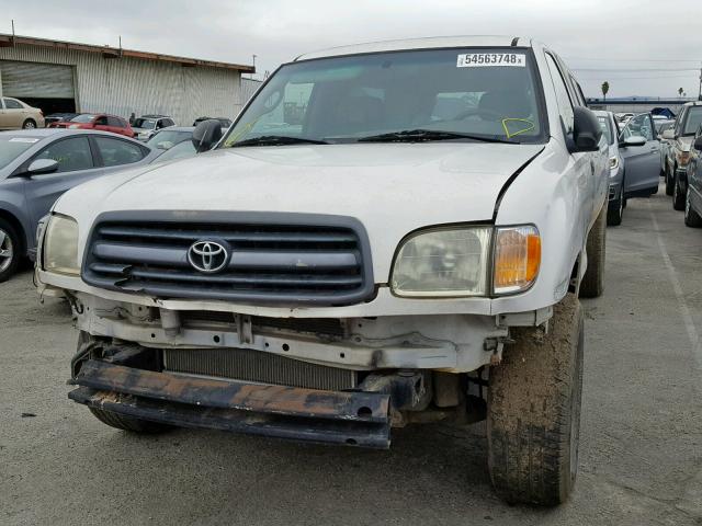 5TBJN32111S215049 - 2001 TOYOTA TUNDRA WHITE photo 2