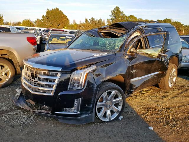 1GYS4CKJ6HR184351 - 2017 CADILLAC ESCALADE P BLACK photo 2