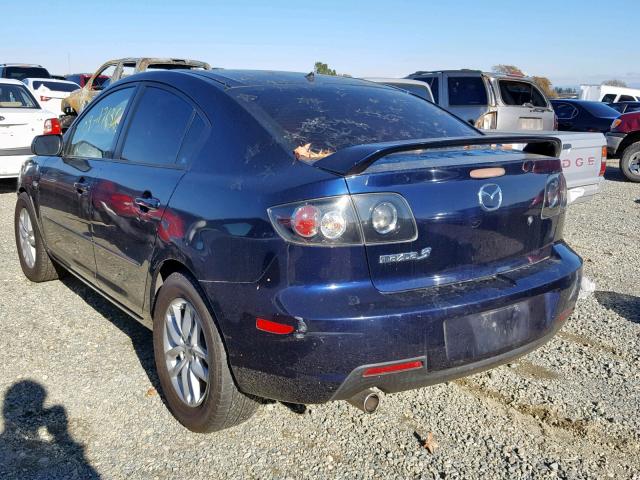 JM1BK324591232279 - 2009 MAZDA 3 S BLUE photo 3