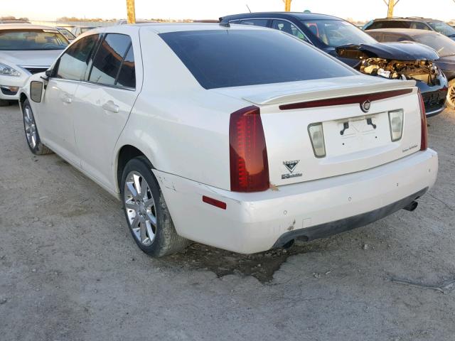 1G6DC67A550187076 - 2005 CADILLAC STS WHITE photo 3