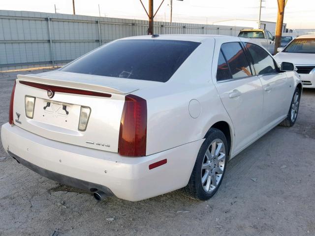 1G6DC67A550187076 - 2005 CADILLAC STS WHITE photo 4