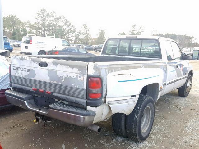 3B7MC33C9SM110478 - 1995 DODGE RAM 3500 WHITE photo 4