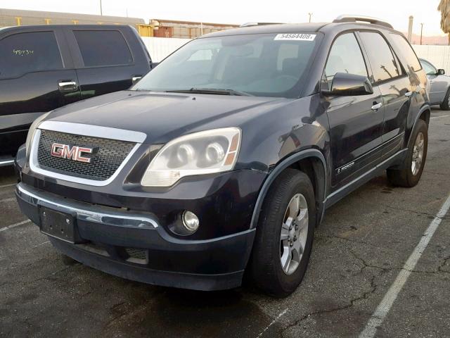 1GKER13737J118708 - 2007 GMC ACADIA SLE BLACK photo 2