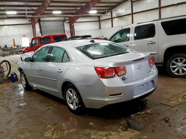 1G11B5SA1DF137073 - 2013 CHEVROLET MALIBU LS SILVER photo 3