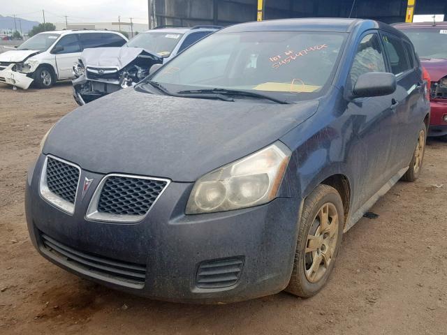 5Y2SP6E06AZ411237 - 2010 PONTIAC VIBE CHARCOAL photo 2