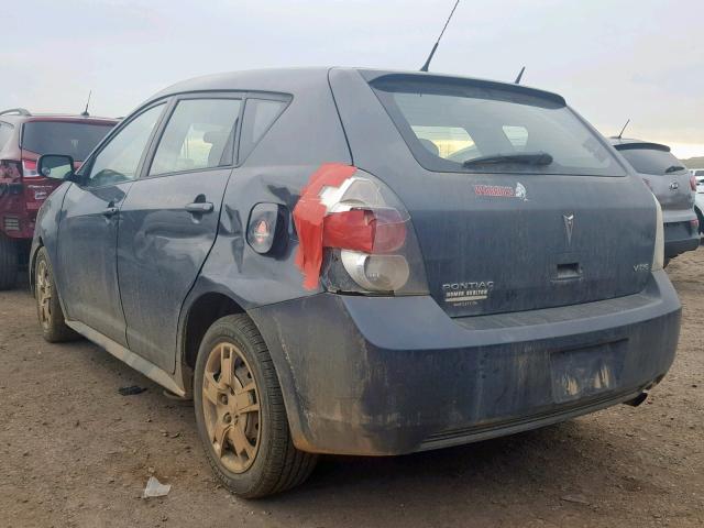 5Y2SP6E06AZ411237 - 2010 PONTIAC VIBE CHARCOAL photo 3