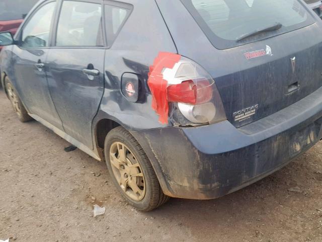 5Y2SP6E06AZ411237 - 2010 PONTIAC VIBE CHARCOAL photo 9