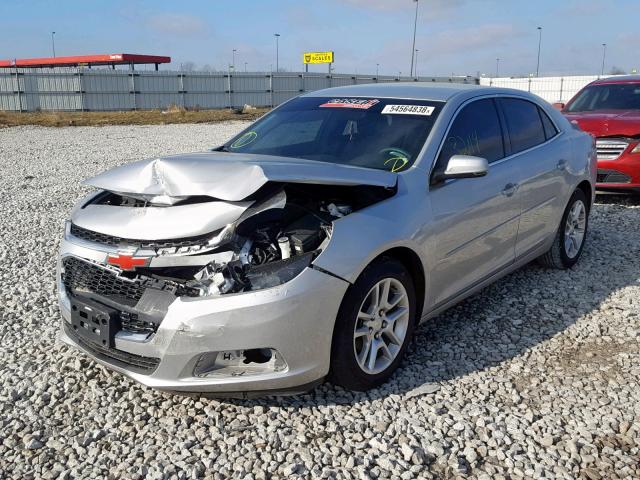 1G11C5SA8GF124354 - 2016 CHEVROLET MALIBU LIM 银色 照片 2