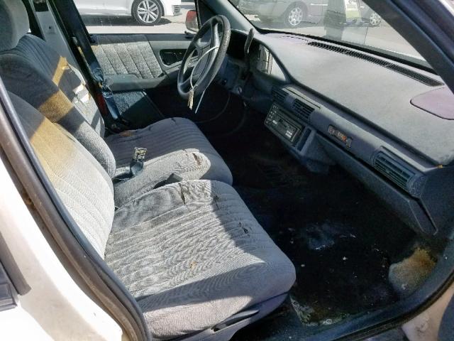 1G2WH54T7MF202068 - 1991 PONTIAC GRAND PRIX Ақ фото 5