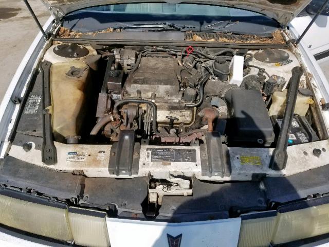 1G2WH54T7MF202068 - 1991 PONTIAC GRAND PRIX Ақ фото 7