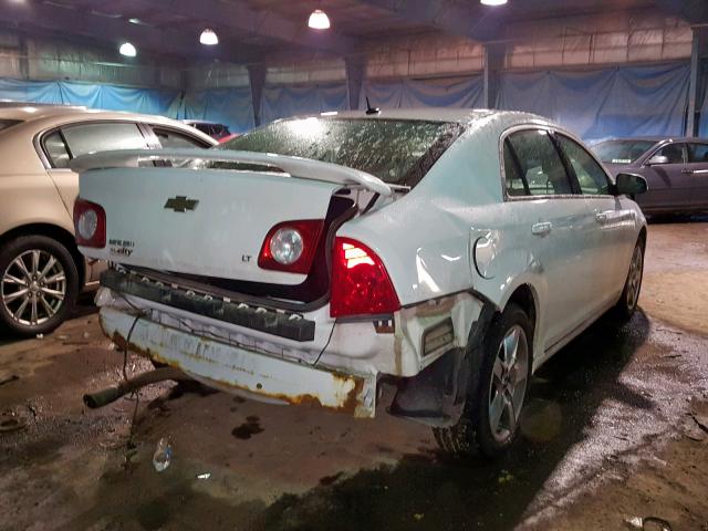 1G1ZH57BX9F108441 - 2009 CHEVROLET MALIBU 1LT 白色 照片 4