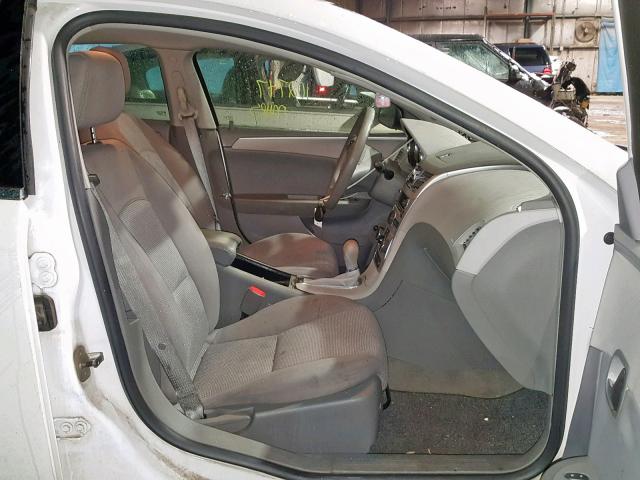1G1ZH57BX9F108441 - 2009 CHEVROLET MALIBU 1LT 白色 照片 5