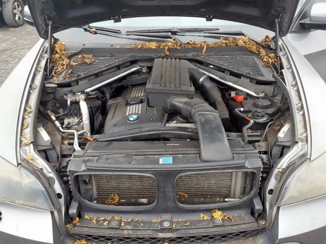 5UXFE43528L024321 - 2008 BMW X5 3.0I GRAY photo 7