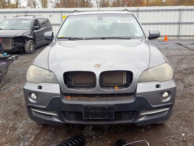 5UXFE43528L024321 - 2008 BMW X5 3.0I GRAY photo 9