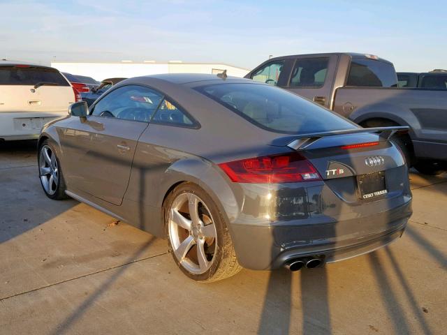 TRUB1AFK6F1000341 - 2015 AUDI TTS GRAY photo 3