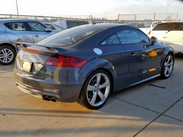 TRUB1AFK6F1000341 - 2015 AUDI TTS GRAY photo 4