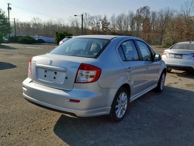 JS2YC414485104806 - 2008 SUZUKI SX4 SILVER photo 4