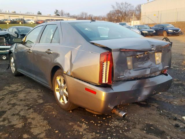 1G6DC67A850138759 - 2005 CADILLAC STS CHARCOAL photo 3