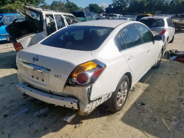 1N4AL2AP1BC170278 - 2011 NISSAN ALTIMA BAS WHITE photo 4