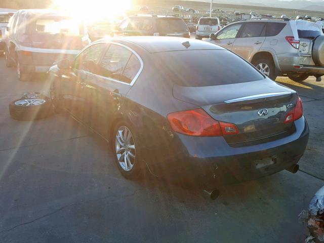 JNKCV61F49M351132 - 2009 INFINITI G37 GRAY photo 3