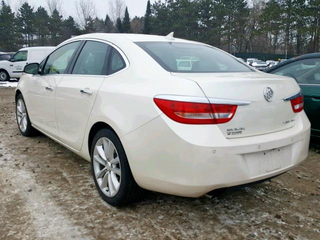 1G4PR5SK0D4252891 - 2013 BUICK VERANO CON WHITE photo 3