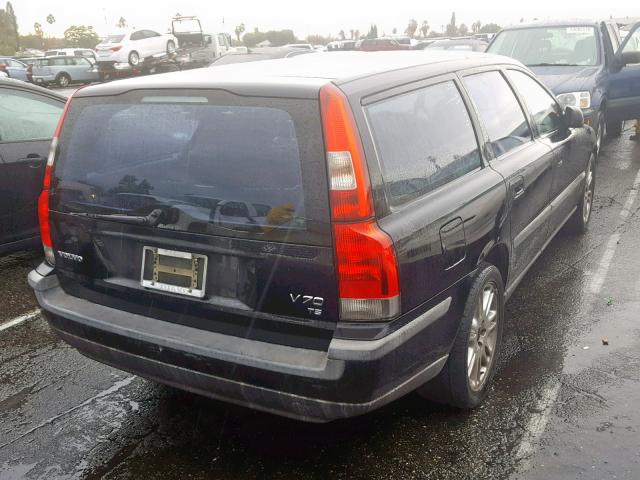 YV1SW53D321175255 - 2002 VOLVO V70 T5 TUR BLACK photo 4