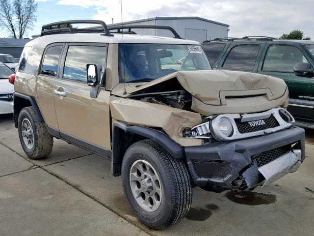 JTEBU4BF4DK172060 - 2013 TOYOTA FJ CRUISER TAN photo 1