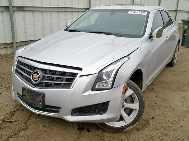 1G6AA5RX2E0121623 - 2014 CADILLAC ATS SILVER photo 2