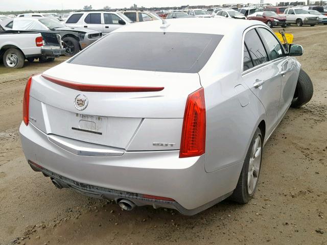 1G6AA5RX2E0121623 - 2014 CADILLAC ATS SILVER photo 4