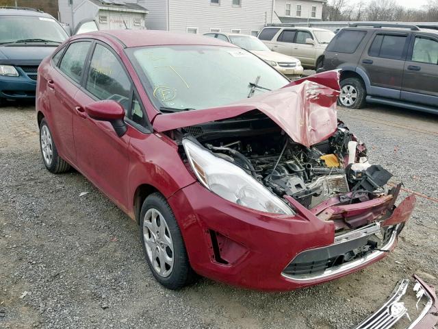 3FADP4BJ2BM141832 - 2011 FORD FIESTA SE MAROON photo 1