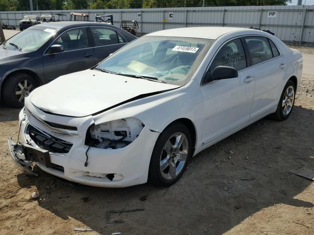 1G1ZG57B09F142620 - 2009 CHEVROLET MALIBU LS თეთრი ფოტო 2