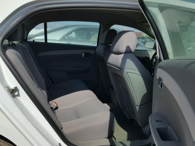 1G1ZG57B09F142620 - 2009 CHEVROLET MALIBU LS თეთრი ფოტო 6