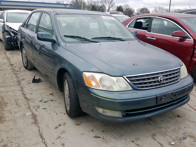 4T1BF28B63U336947 - 2003 TOYOTA AVALON XL GREEN photo 1