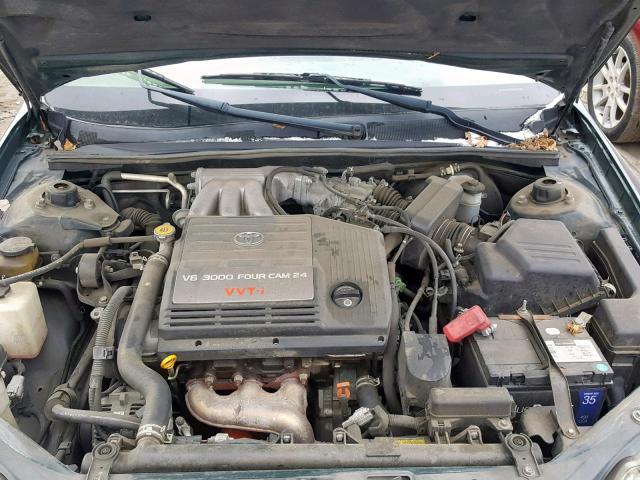 4T1BF28B63U336947 - 2003 TOYOTA AVALON XL GREEN photo 7