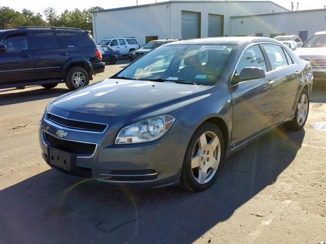 1G1ZJ577984305692 - 2008 CHEVROLET MALIBU 2LT GRAY photo 2