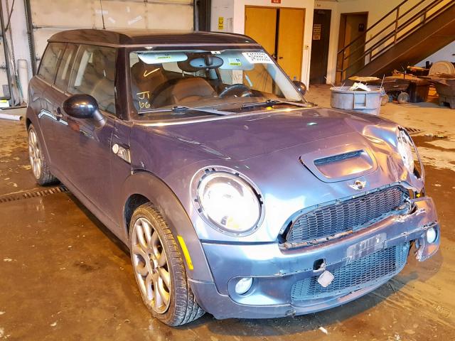 WMWMM3C51ATP93952 - 2010 MINI COOPER S C BLUE photo 1