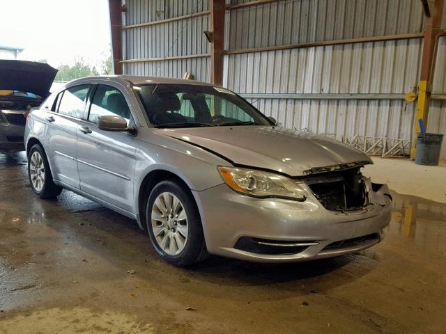 1C3CCBAB0DN611563 - 2013 CHRYSLER 200 LX SILVER photo 1