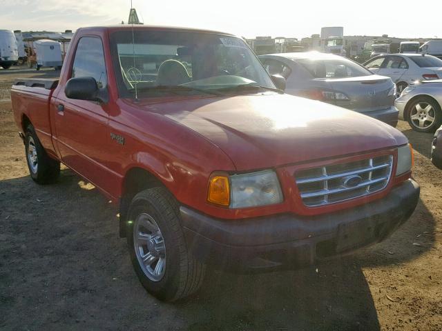 1FTYR10C81PA30655 - 2001 FORD RANGER RED photo 1