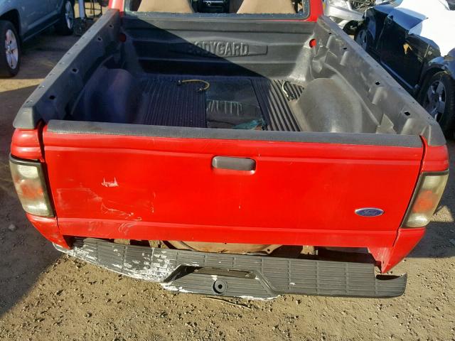 1FTYR10C81PA30655 - 2001 FORD RANGER RED photo 6