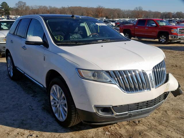 2LMDJ6JK3DBL06924 - 2013 LINCOLN MKX WHITE photo 1