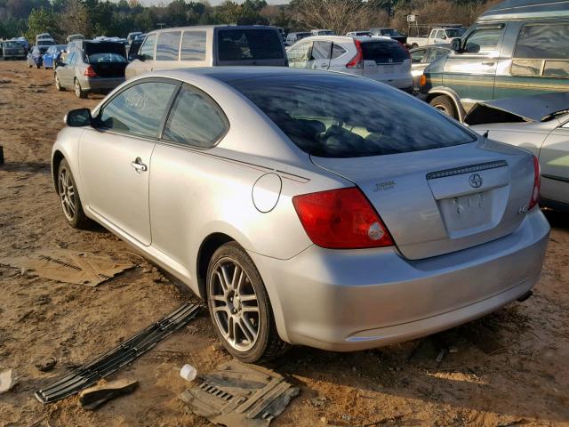 JTKDE177860109156 - 2006 TOYOTA SCION TC SILVER photo 3