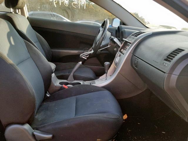 JTKDE177860109156 - 2006 TOYOTA SCION TC SILVER photo 5