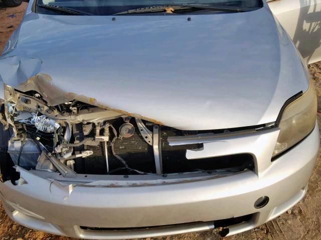 JTKDE177860109156 - 2006 TOYOTA SCION TC SILVER photo 7