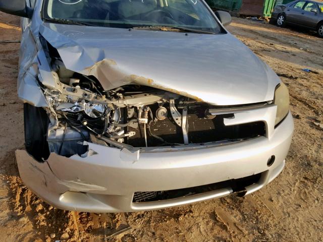 JTKDE177860109156 - 2006 TOYOTA SCION TC SILVER photo 9