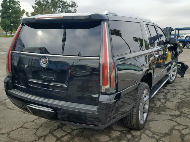 1GYS3JKJ7FR299609 - 2015 CADILLAC ESCALADE E BLACK photo 4