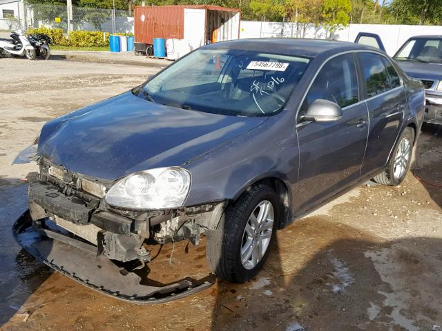 3VWSF71K67M051667 - 2007 VOLKSWAGEN JETTA 2.5 GRAY photo 2