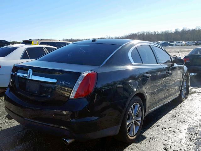 1LNHM93R69G603556 - 2009 LINCOLN MKS BLACK photo 4