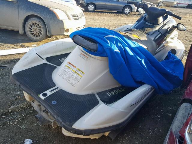 YAMA3794F000 - 2000 YAMAHA WAVERUNNER WHITE photo 4