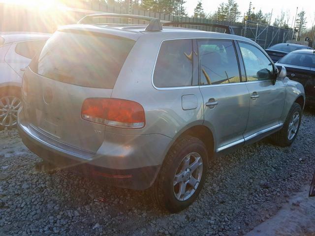 WVGBC77LX4D056885 - 2004 VOLKSWAGEN TOUAREG 3. TAN photo 4