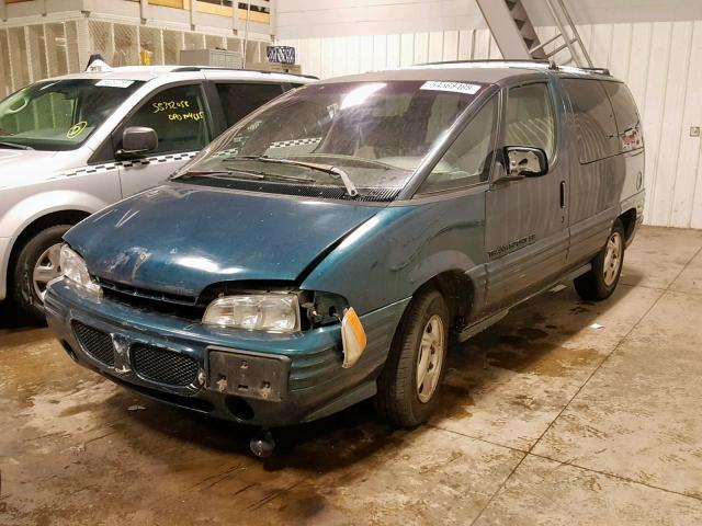 1GMDU06E4TT208468 - 1996 PONTIAC TRANS SPOR TEAL photo 2